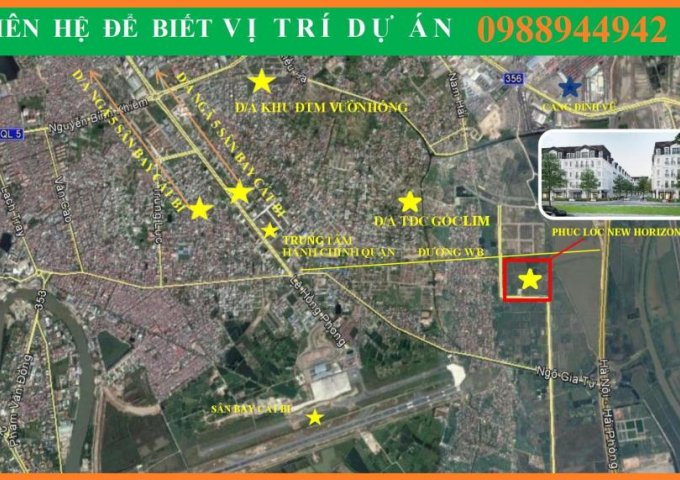 Đất Mặt Đường World Bank Gần Sân Bay Cát Bi Giá Chỉ Từ 10tr/m2 _ Liên Hệ  0988944942