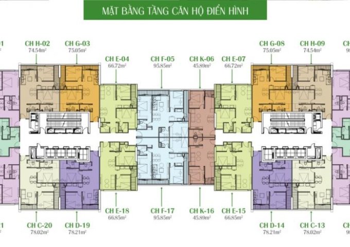 Cần bán căn hộ 73m2 chung cư Nguyễn xiển giá 1,8 tỷ đủ đồ, Ls 0%