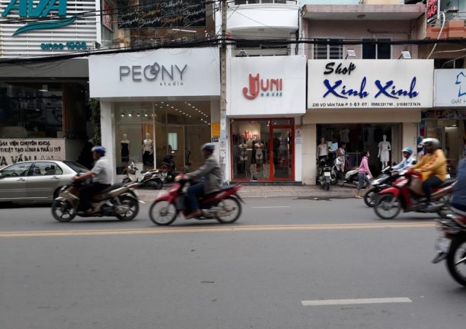 Cho thuê nhà mặt phố tại đường Võ Văn Tần, Phường 5, Quận 3, TP. HCM