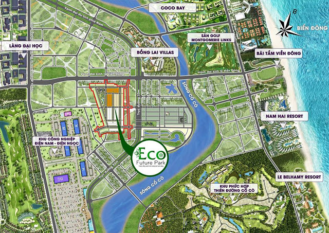 Nhận đặt chỗ dự án sau lưng Cocobay Đà Nẵng, Đất Quảng Riverside