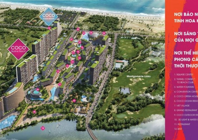 Nhận đặt chỗ dự án sau lưng Cocobay Đà Nẵng, Đất Quảng Riverside