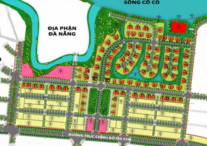 Nhận đặt chỗ dự án sau lưng Cocobay Đà Nẵng, Đất Quảng Riverside