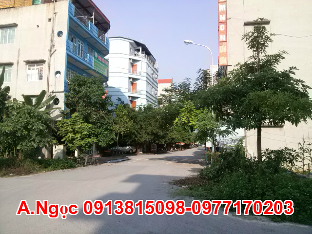 Bán 1 số lô góc đất đấu giá Man bồi gốc găng ba la hà đông 64,32m2