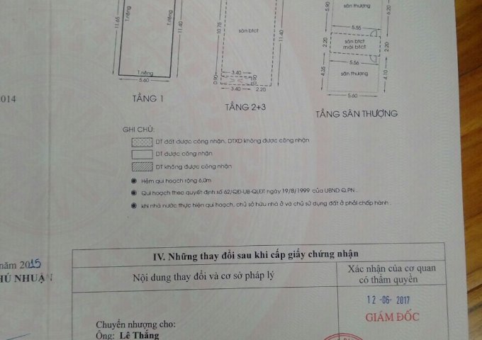 Bán nhà hẻm 32 Đặng Văn Ngữ, P10, PN 76m2 10.5 tỷ