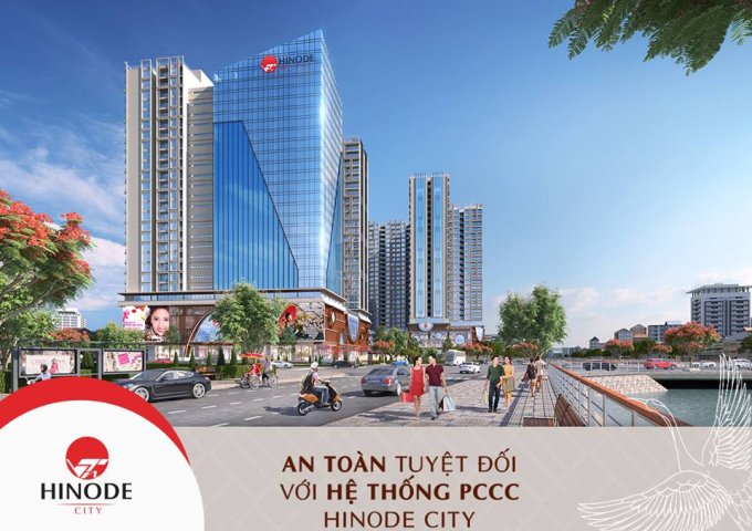 Bán gấp căn hộ 2 mặt tiền đường, 1 bước ra phố tại dự án Hinode City 201 Minh Khai