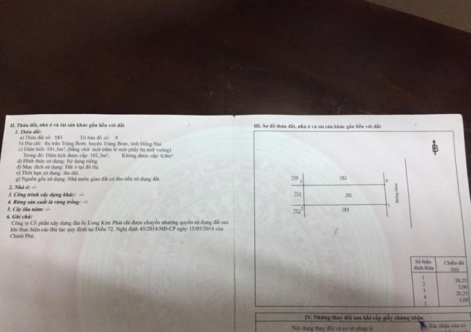  Bán đất tại Dự án Khu đô thị Gold Hill, Trảng Bom, Đồng Nai diện tích 100m2 giá 1400 Triệu Click để sử dụng tiêu đề gợi ý