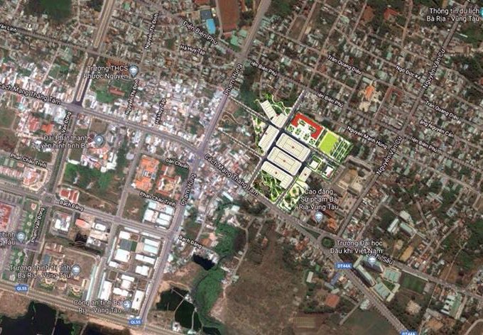 Bán đất tại Dự án Gia Long Residence, Bà Rịa, Bà Rịa Vũng Tàu diện tích 100m2 giá 850 Triệu