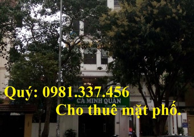 Cho thuê nhà mặt phố Nguyễn Trãi 350m2 mt:21m 5 tầng Quý mặt phố 0981337456