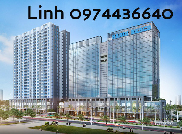 Handiresco  Tower Lê Văn Lương, Thanh Xuân, Hà Nội cho thuê mặt bằng kinh doanh thương mại 