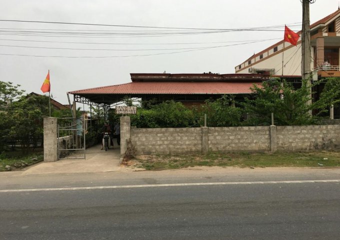 BÁN ĐẤT MẶT TIỀN QUỐC LỘ THỊ XÃ BA ĐỒN, TỈNH QUẢNG BÌNH