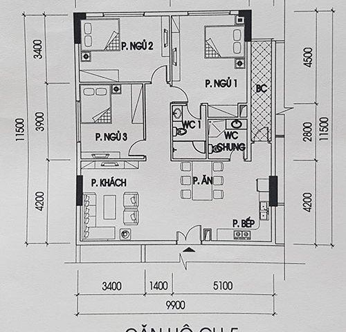 CHUNG CƯ IA20 CIPUTRA MẶT ĐƯỜNG PHẠM VĂN ĐỒNG BÁN GIÁ SỐC 18.5TR/M2 - 0916242880