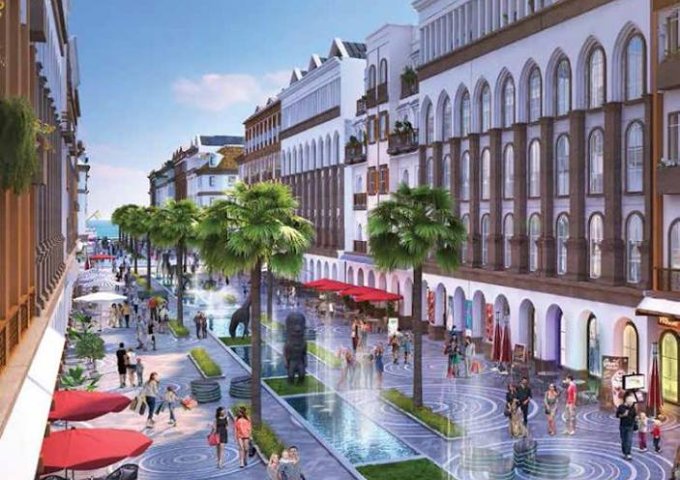 2 phân khu shophouse Morocco (Ma-rốc) và Australia, thuộc dự án Sun Plaza Grand World ở vị trí đắc địa tại TP Hạ Long, Quảng Ninh.