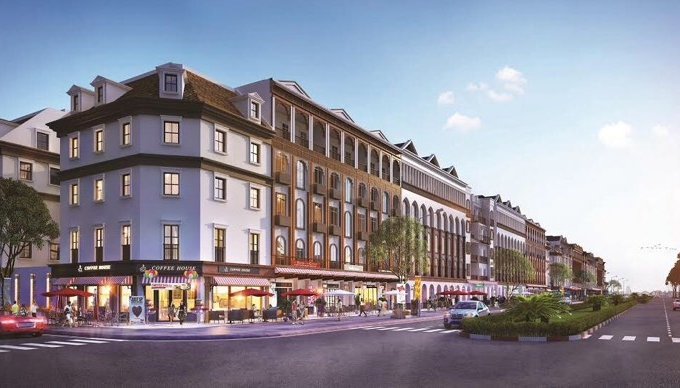 2 phân khu shophouse Morocco (Ma-rốc) và Australia, thuộc dự án Sun Plaza Grand World ở vị trí đắc địa tại TP Hạ Long, Quảng Ninh.