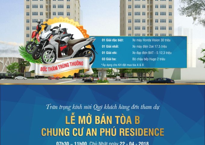 Bán căn hộ chung cư tại Dự án An Phú Residence, Vĩnh Yên,  Vĩnh Phúc diện tích 80m2  giá 900 Triệu