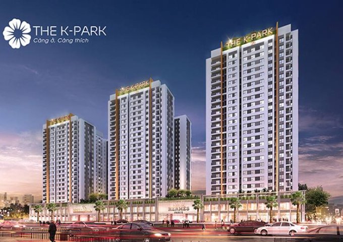 Bán căn 58.8m2, giá 1,311 tỷ, chiết khấu 2%, dự án The K Park ở khu đô thị Văn Phú, Hà Đông