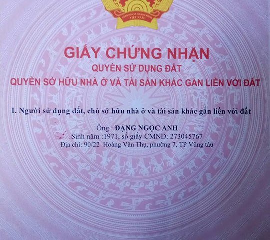 Chính Chủ Bán nhà hẻm 93 Phan Chu Trinh,Dt:4.93(5.1)x15.5=76m,Hẻm 4m,Giá:3ty