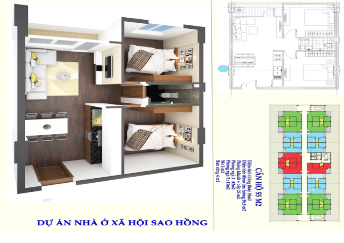 Chung cư giá rẻ Bắc Ninh, Nhà ở xã hội Sao Hồng - Quế Võ! 0933 502 933