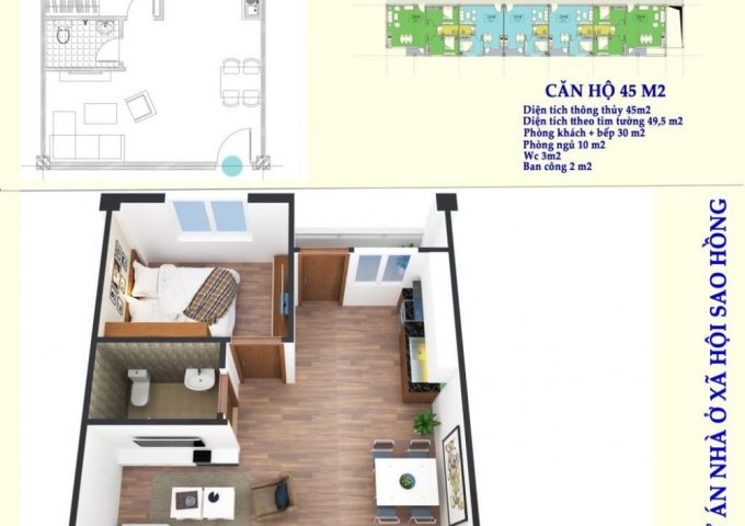 Chung cư giá rẻ Bắc Ninh, Nhà ở xã hội Sao Hồng - Quế Võ! 0933 502 933