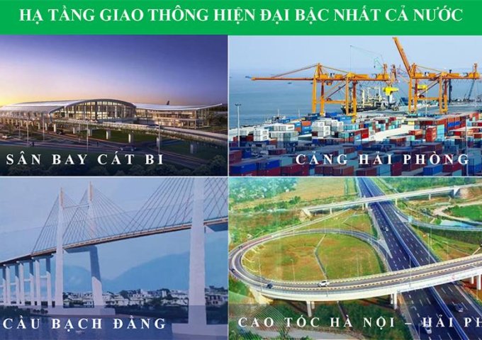 Mở bán Khu đô thị Nam Hải, Hải An gần Sân bay Cát Bi giá từ 10.5 triệu/m2