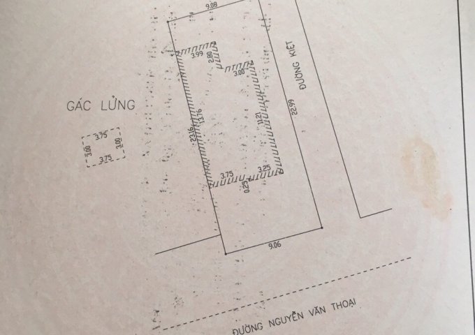 Cho thuê đất đường Nguyễn Văn Thoại, Đà Nẵng, mặt tiền 9m, cách biển 100m, LH 0911044228