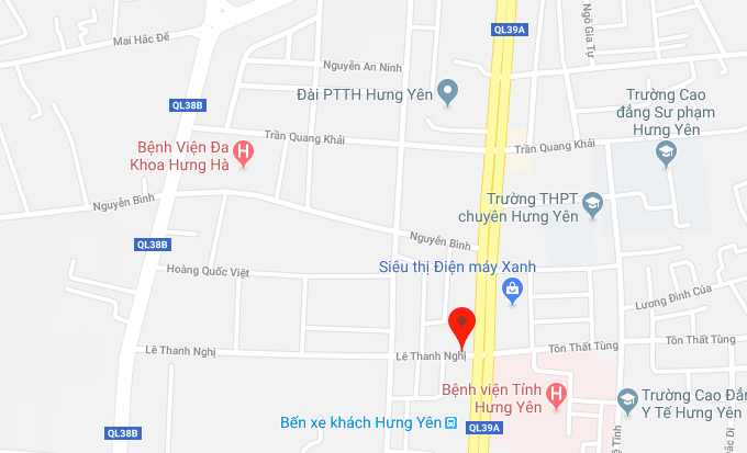 Bán đất hướng bắc 100m2 mặt đường Lê Thanh Nghị -Thành phố Hưng Yên
