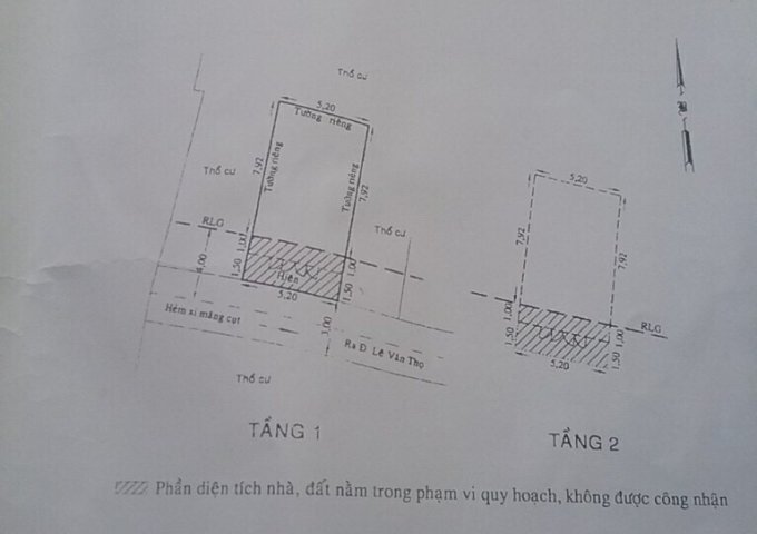 Bán gấp căn nhà hẻm 254 Lê Văn Thọ, phường 11, quận Gò Vấp 