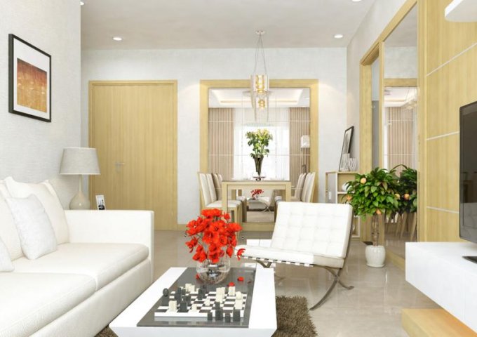 Cho thuê căn hộ chung cư Hòa Bình Green 505 Minh Khai, 68m2, 2 phòng ngủ, đồ cơ bản, 9 tr/th