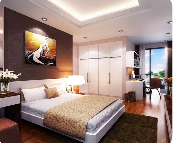 Cho thuê căn hộ chung cư Thăng Long Number One, dt 90m2, 2 PN, có đồ cơ bản, giá thuê 11tr/th