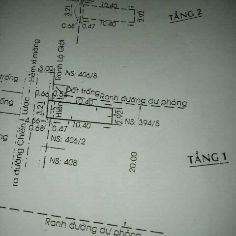 Bán nhà chính chủ 406/4 đường Ấp Chiến Lược, Bình Tân, Hồ Chí Minh