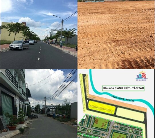 Bán đất nền khu dân cư Anh Kiệt Garden,phường Tân Tạo,quận Bình Tân