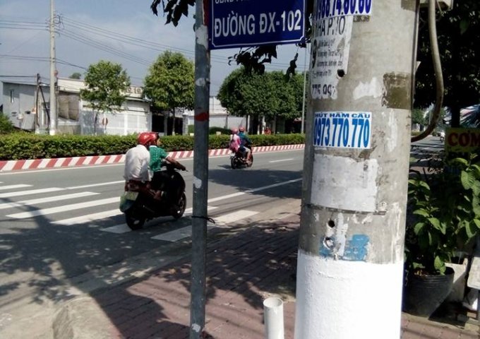 Bán đất mặt tiền sau karaoke yumi phường Hiệp An, TP Thủ Dầu Một, Bình Dương