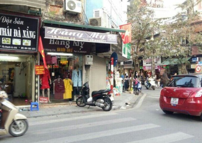 Cần bán nhà mặt phố Chả Cá, góc ngã tư Chả Cá & Hàng Cá, Hoàn Kiếm, 7,6 tỷ, 0903229388