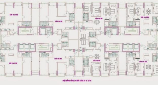 Căn hộ đẹp Penthouse  Handi Resco 89 Lê Văn Lương, 171m2 căn góc 4 ngủ giá chỉ từ 31,5tr/m2 0934634268