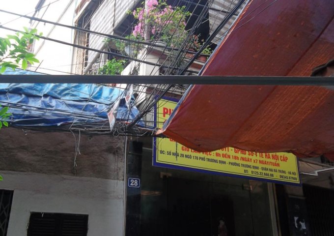 Bán nhà số 28 ngõ 176 Trương Định, Hai Bà Trưng, Hà Nội