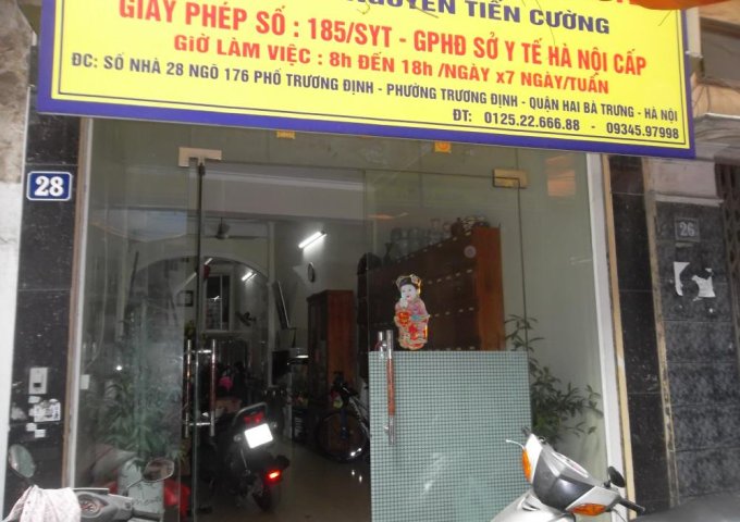 Bán nhà số 28 ngõ 176 Trương Định, Hai Bà Trưng, Hà Nội