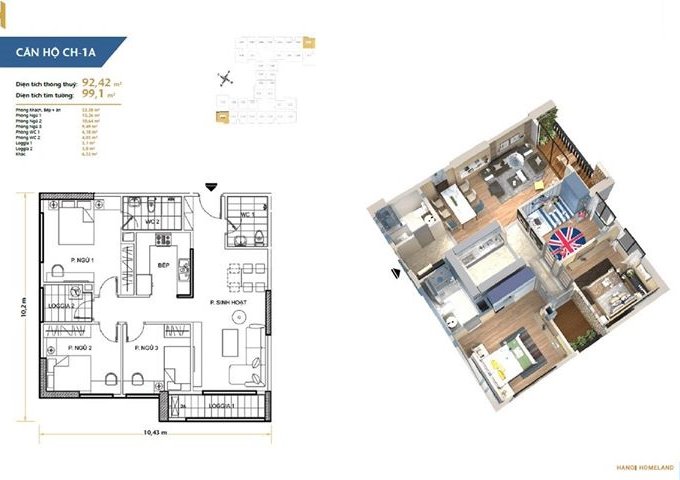 Chính thức mở bán Hà Nội Homeland, Long Biên - Giá sốc chưa từng có