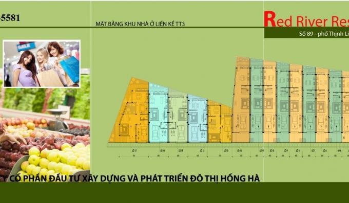 Bán liền kề 89 Thịnh Liệt, liền kề Hoàng Mai, 55tr/m2