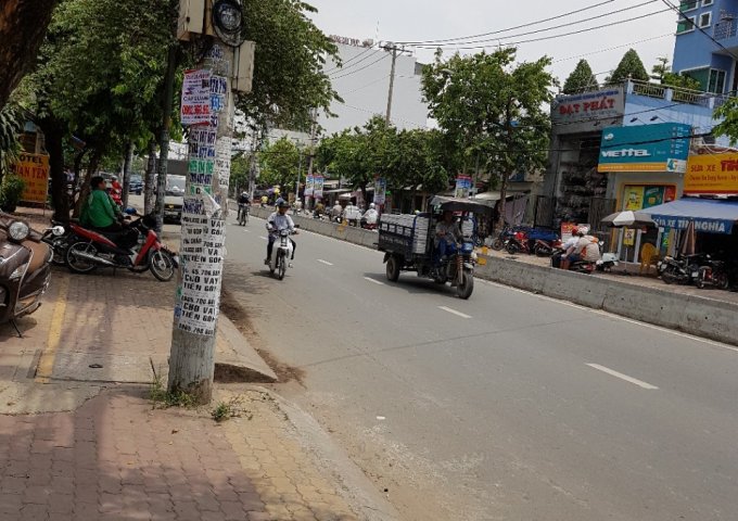 bán nhà mặt tiền đường phan văn hớn, p tân thới nhất, Q12, Dt ,5,5x22 nở hậu 6,6m giá 9,7 tỷ