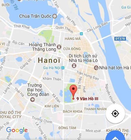 Cần bán nhà mặt phố Vân Hồ 3, Hai Bà Trưng, Hà Nội