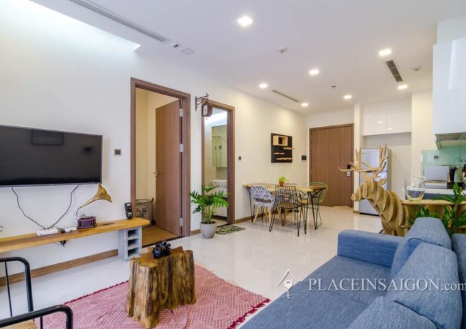 Cho thuê căn hộ Vinhomes Central Park, 1PN, full nội thất cao cấp, view sông Sài Gòn, giá 13tr/th
