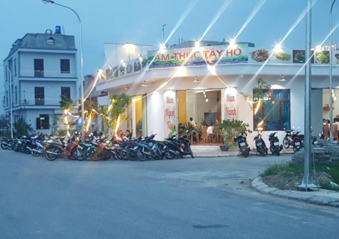 Bán đất lô góc Tây Hồ, cạnh siêu thị Dabaco, vị trí KD cửa hàng đắc địa tại Quế Võ, Bắc Ninh