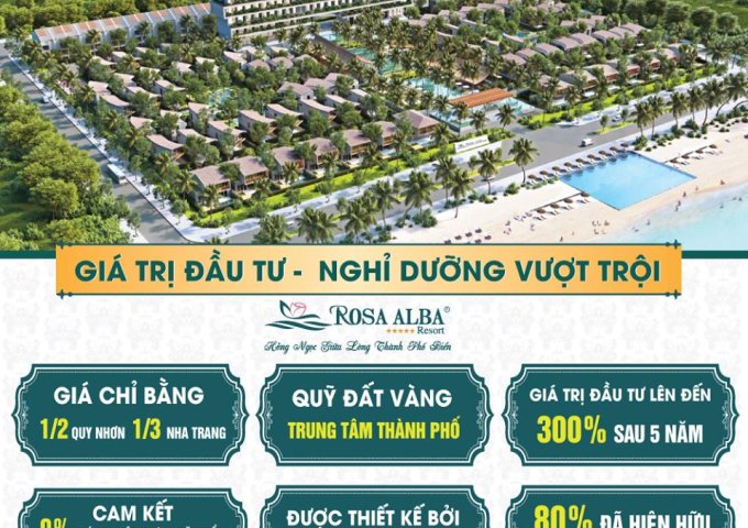Bán biệt thự biển dự án Rosa Alba Resort Tuy Hòa, Phú Yên