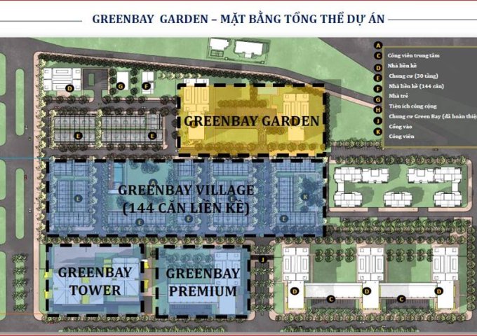 Cần bán căn hộ Green Bay Garden 2PN-2VS tại trung tâm thành phố Bãi Cháy và Tuần Châu