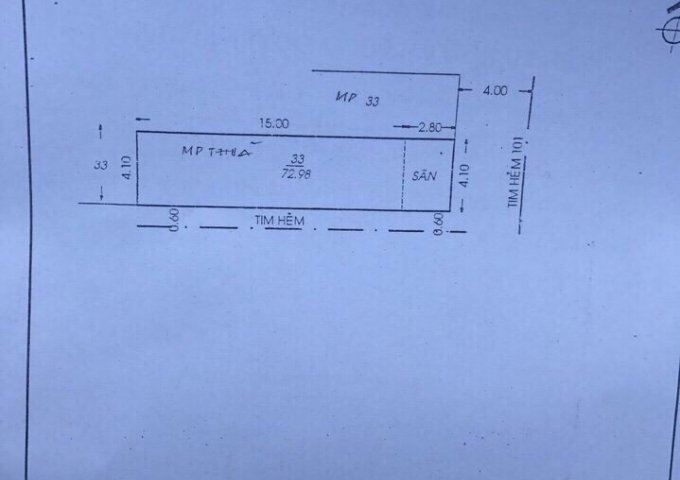 Bán nhà số mặt tiền 96 Nguyễn Háo Vĩnh ,p.Tân Qúy,q.Tân Phú 