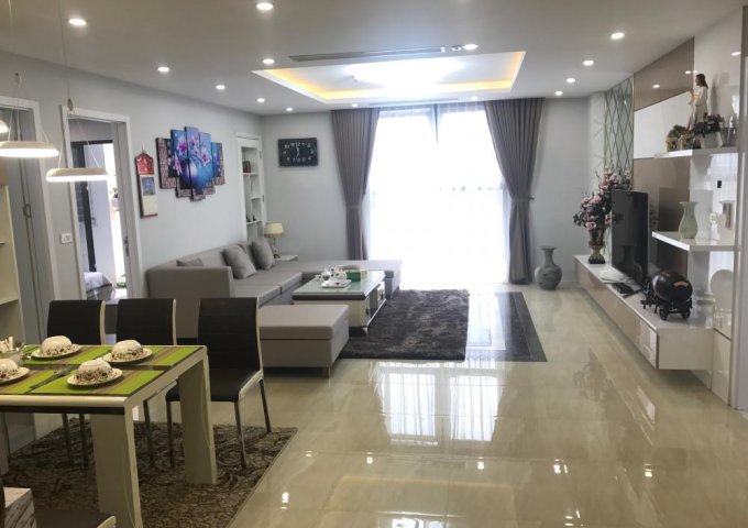 Cho thuê căn hộ cao cấp tại 27 Huỳnh Thúc Kháng, 120m2, 2PN, đủ đồ, giá 14 triệu/tháng