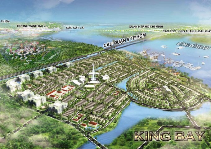 Siêu dự án King Bay, vùng Đông Sài Gòn, view sông, mặt tiền Vành Đai 3