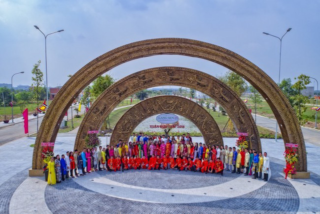 Bán đất nền dự án tại Dự án KĐT Làng Sen Việt Nam, Đức Hòa,  Long An diện tích 80m2