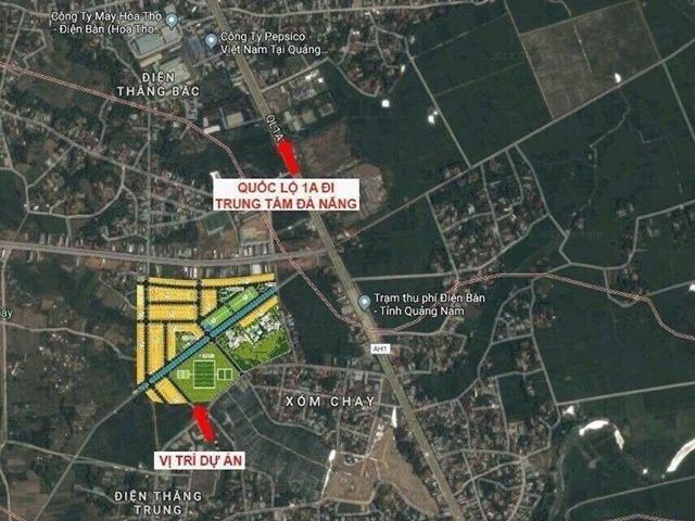 Bán đất nền dự án tại Dự án DRG Complex City( Central Gate), Điện Bàn, Quảng Nam