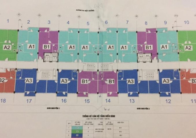 Bán căn hộ chung cư tại Đường Long Vĩ, Từ Sơn, Bắc Ninh diện tích 67m2 giá 650 Triệu