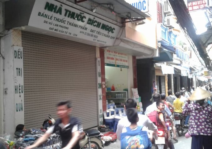 Bán nhà mặt ngõ Quan Thổ 1, phố Tôn Đức Thắng, Ô Chợ Dừa, 55m2, mt 5,2m, 4,5 tầng có 7,55 tỷ